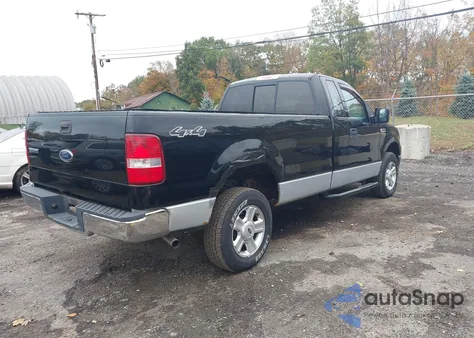 2004 Ford F-150 Stx/Xl/Xlt из США, поврежденный, VIN 1FTRF14W24NA79402